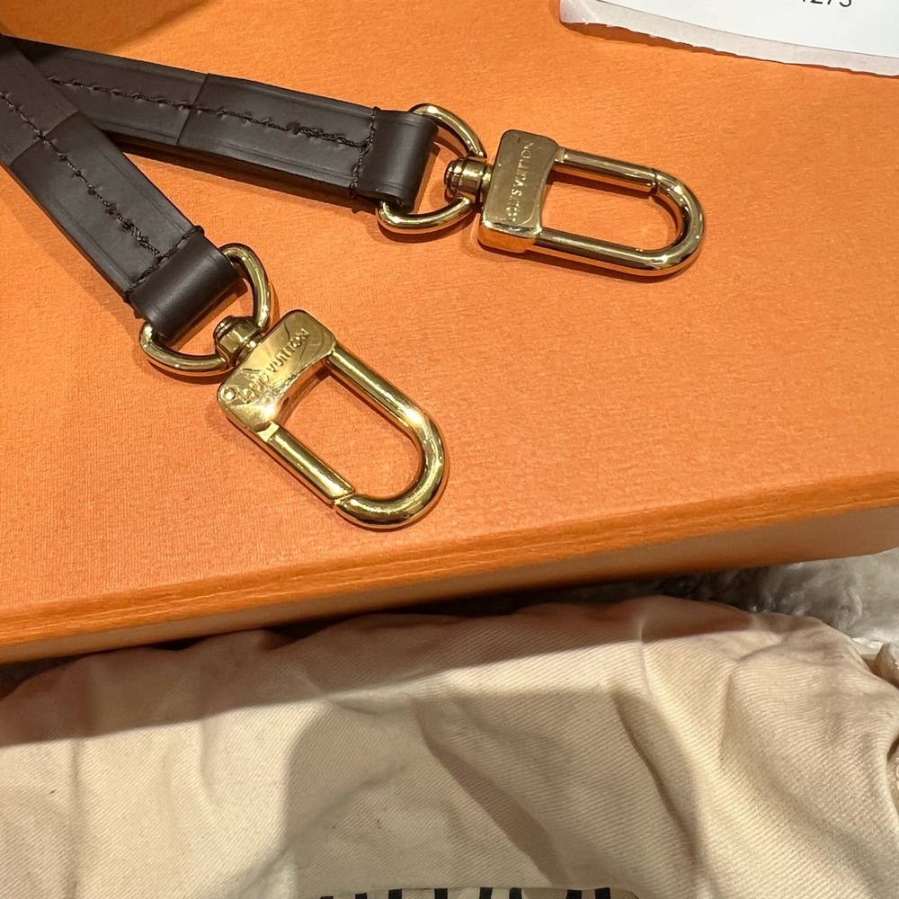 STRAP ONLY Authentic LV croisette damier azur bag strap only Never Used